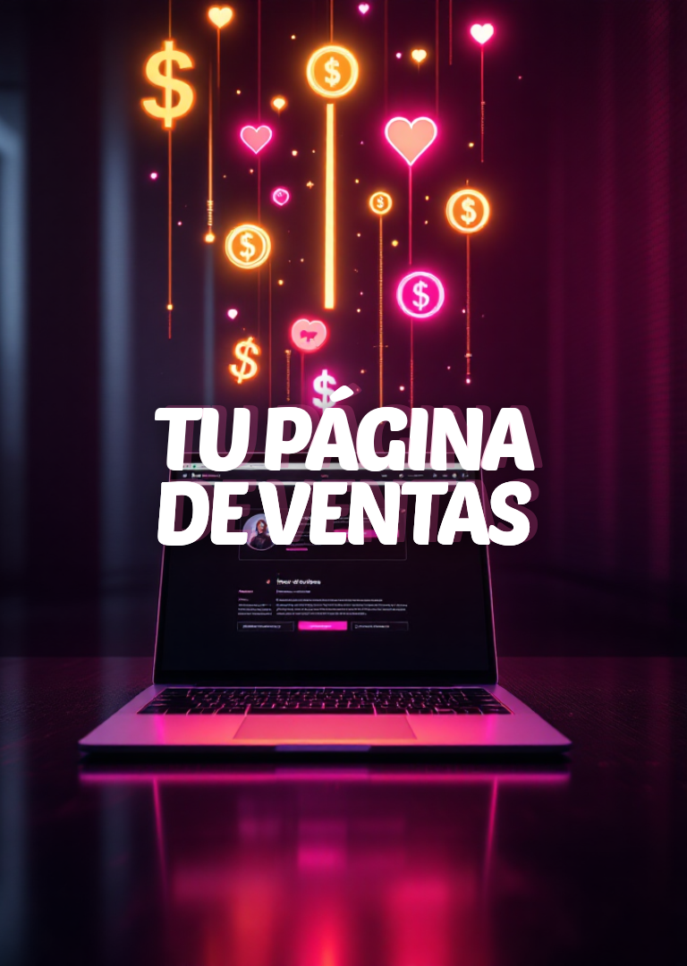 Portada del módulo 4: CREA TU PÁGINA DE VENTAS